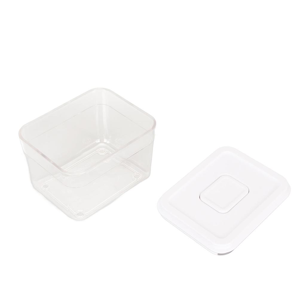 Food Storage Container Leakage Proof Airtight Food Organizer with Push Switch Lid for Grain Rice Flour Sauce 1000ML