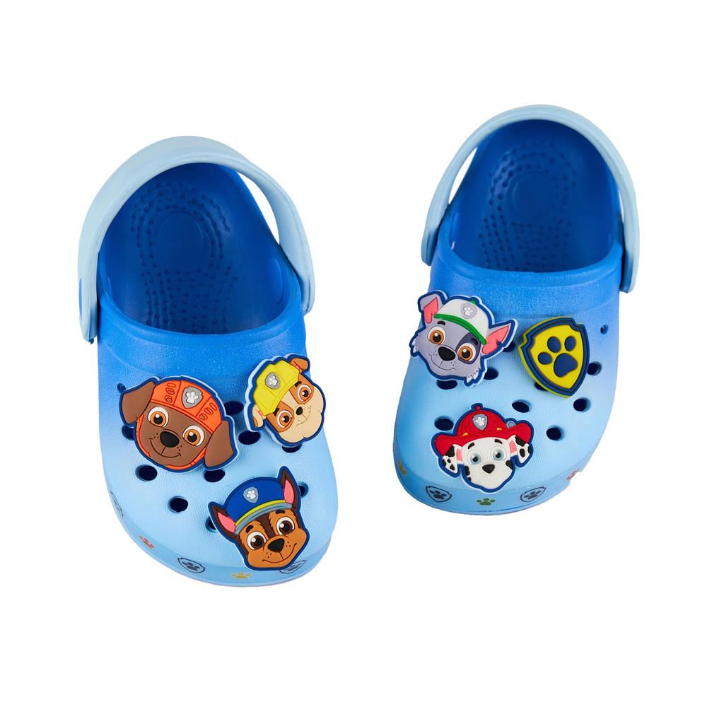 Paw Patrol Boys Badge Clogs