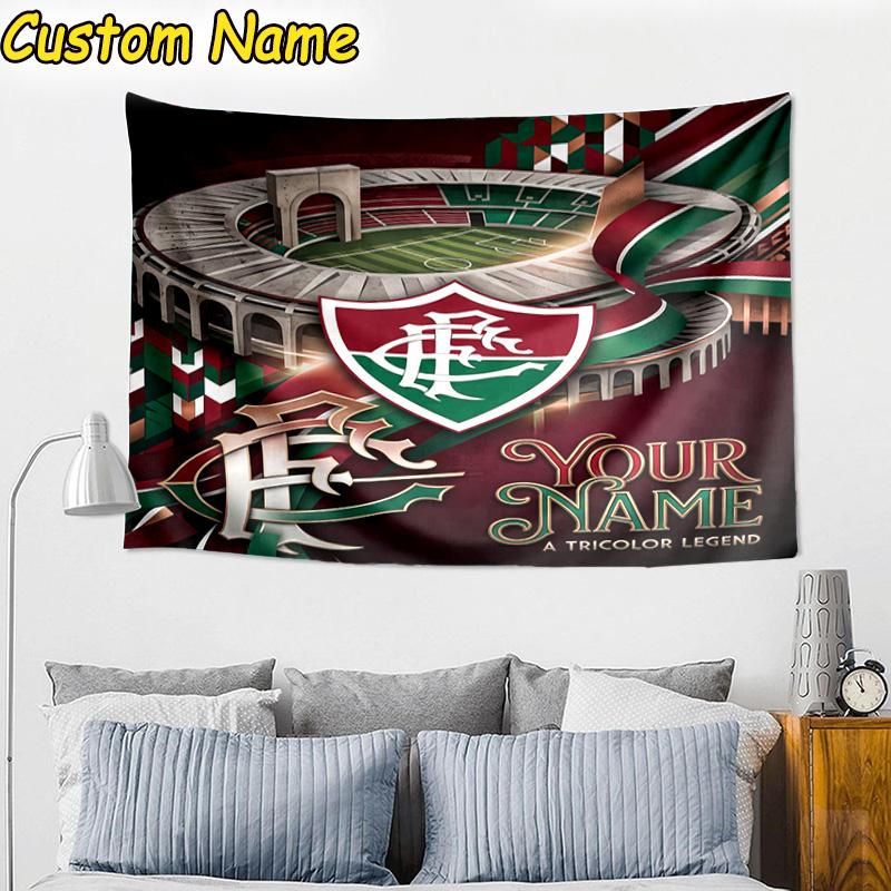 Custom Name America FC Tapestry Room Decoration Wall Hanging for Living Room Bedroom, dormitory, Birthday and Christmas gifts