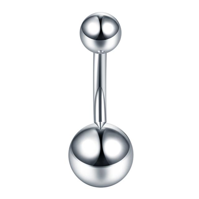 1 шт. Хирургическая сталь Пирсинг пупка Пирсинг пупка Nombril Пирсинг пупка с фианитами Пирсинг пупка для женщин Пирсинг тела Ombligo 14G