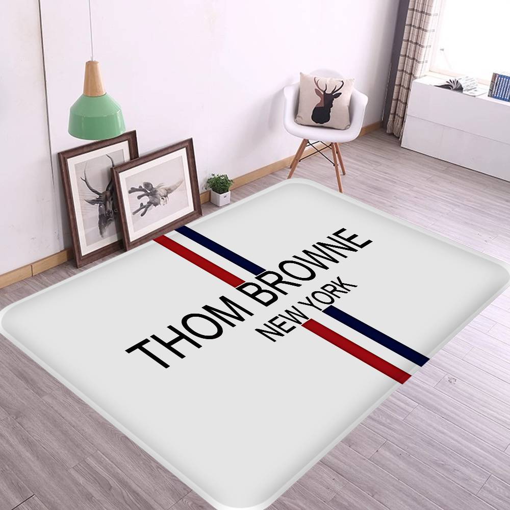 Модный бренд T-Thom B-Brown Кухонный коврик Дешевле Противоскользящий Современная Гостиная Балкон С принтом Современный Декор для дома