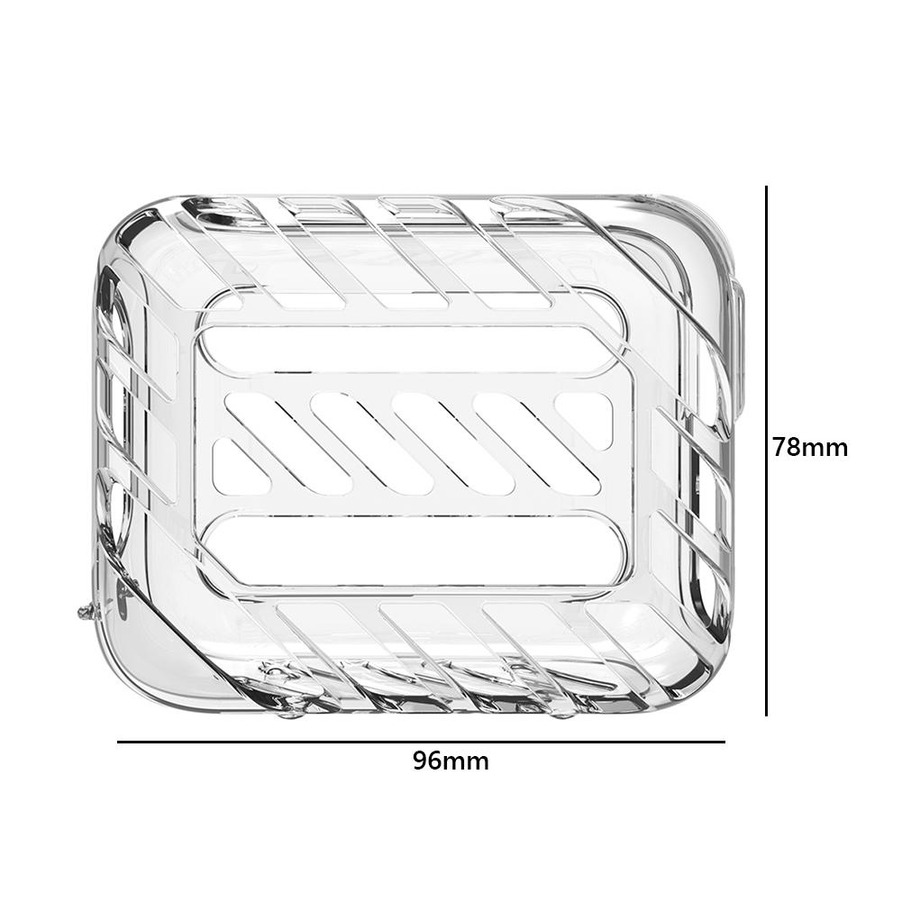 ТПУ Чехол-накладка Противоударный Прозрачный чехол Противоскользящий Защитный чехол Чехол для переноски для портативной BT-колонки JBL Go 4