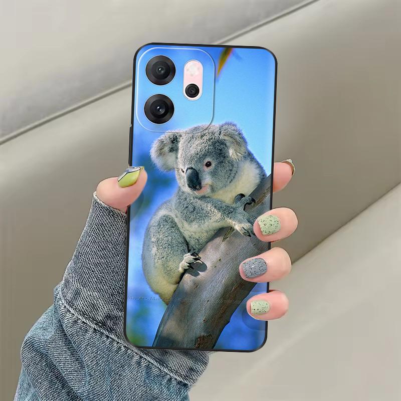 Для OPPO Reno14 F Чехол CPH2743 Мягкая Силиконовая Крышка Милый Кот Нарисованная Защита Fundas Для OPPO Reno 14F Reno14F Задняя Крышка Сумки