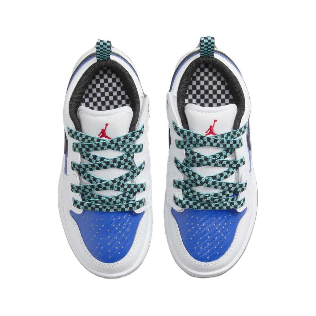 Air Jordan 1 Low ALT SE PS Белый Гипер Роял Гипер Джад Черный FQ8708-100