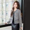 Women's Elegant Tweed Short Jacket