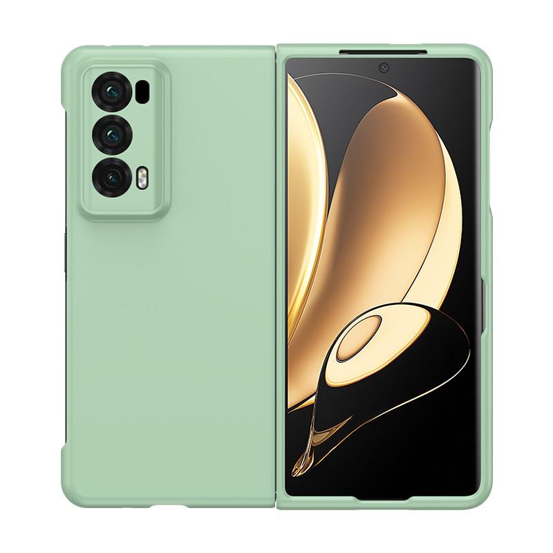 PC Hard Shell Phone Case For Honor Magic V2 Solid Color Protective Cover