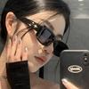 Sunglasses Korean UV Protection Square Frame Vintage Fashion Glasses Small Face Meteor [88flix]