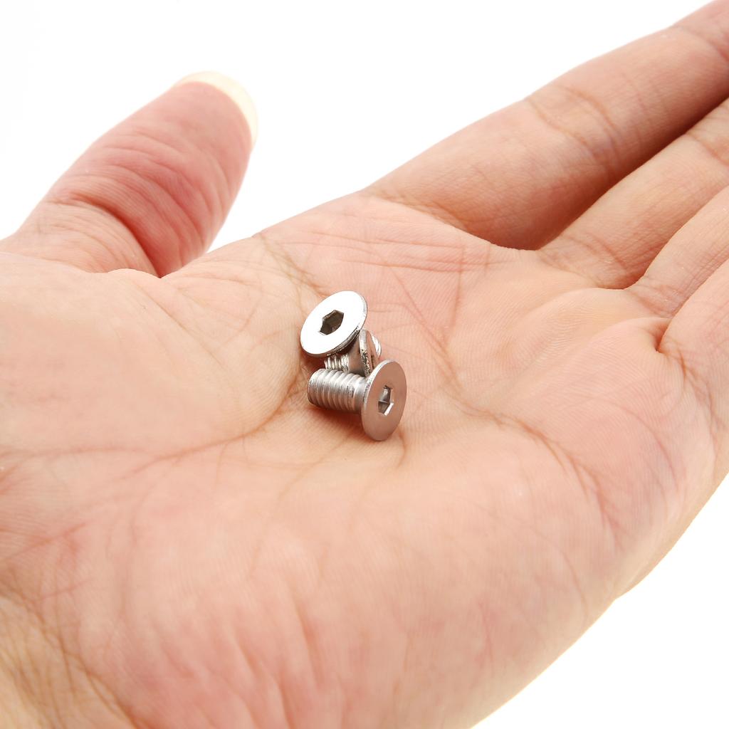 10 ШТ. M2 M3 M4 M5 Болт с плоской головкой и шестигранным углублением из нержавеющей стали 304 для замены деталей / DIY, Болты с шестигранным углублением и потайной головкой