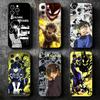 Синий L-Lock Чехол для телефона Bachira Meguru Soft для iPhone 16 16E 17 Air 15 Pro Max 14 Plus 13 Mini 11 12 7 Черная Задняя Крышка