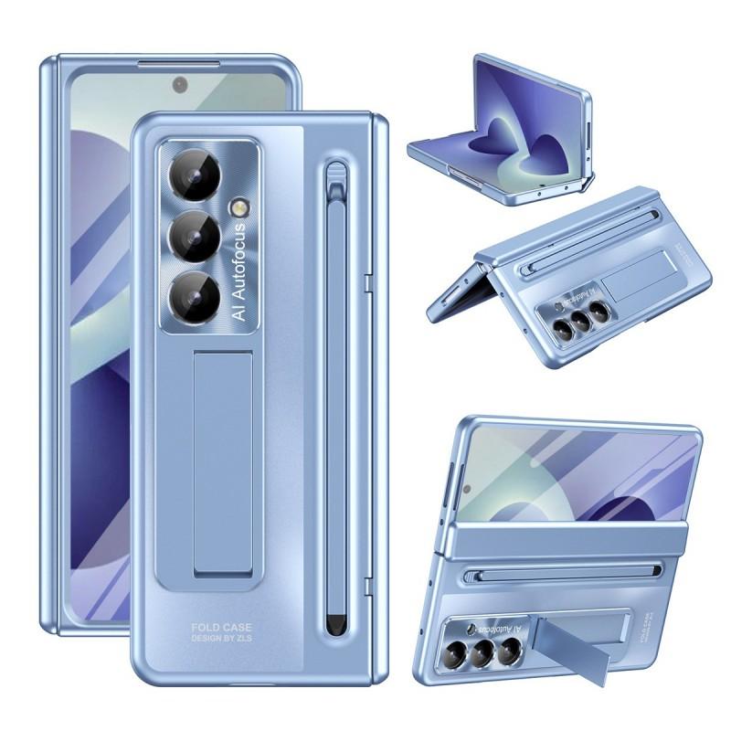 Z Fold 8 Ultra Case Foldable Phone With Pen Slot Screen Protector Shockproof Anti-fall Galaxy Series