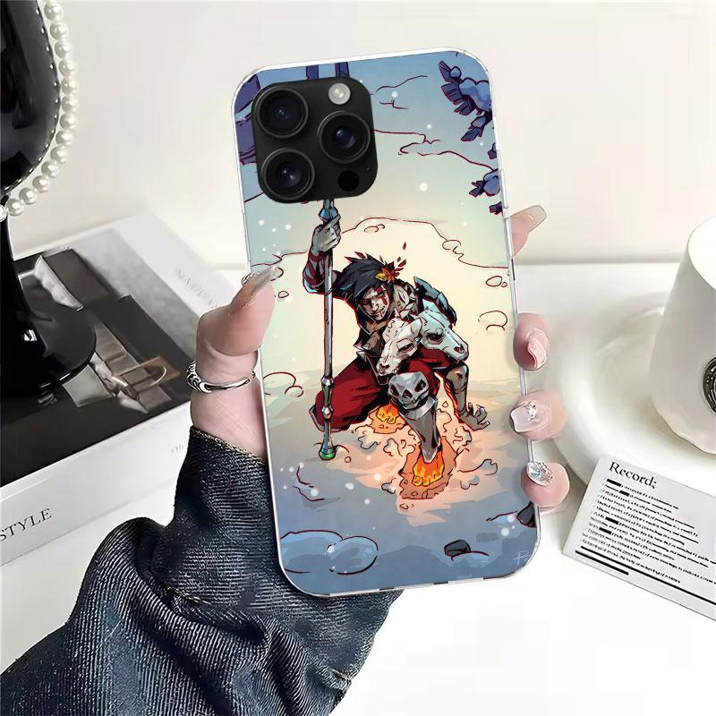 Игровой Hades Action Мягкий чехол для телефона Для IPhone 11 17 Air 16E 16 Pro Max 15 + 14 Plus 13 Mini 12 Apple 7 SE 8 Fundas Coque 11 17 Ai