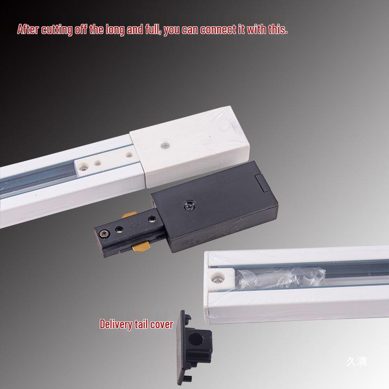 Track Power Junction Box - Dual/Triple Wire Connector for Square Track Lighting