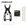 RIDERACE Bicycle Chain Repair Tool Bike Chain Link Connector Joints Magic Buttons For 6/7/8/9/10/11/12 Speed Quick Master Links