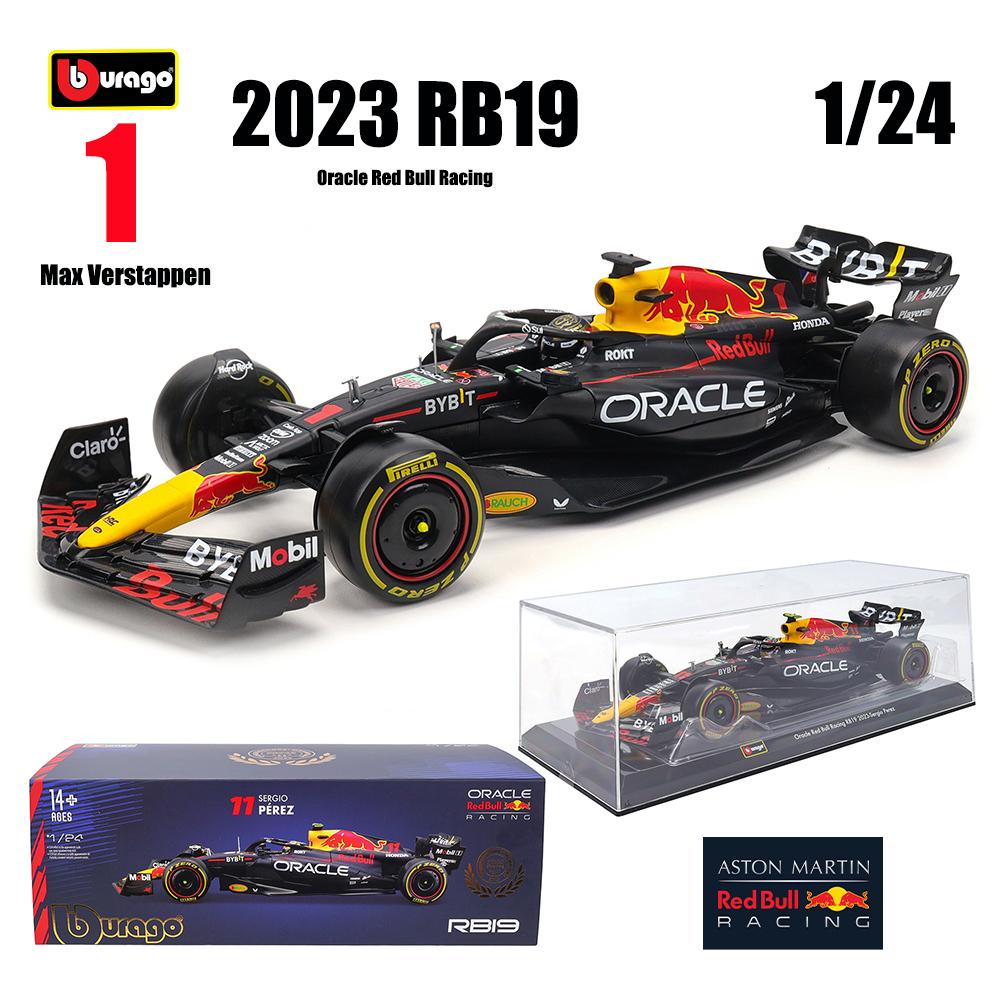Ббураго 1:24 2022~2025 F1 Феррари SF23 Ред Булл RB19 RB18 Мерседес Бенц W14 Макларен MCL38 металлический модель автомобиля игрушка серия коллекция