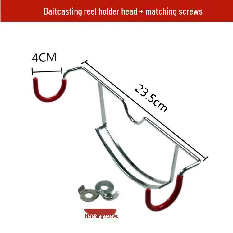 Portable Baitcasting Reel and Rod Holder Tripod for Bridge and Boat Fishing