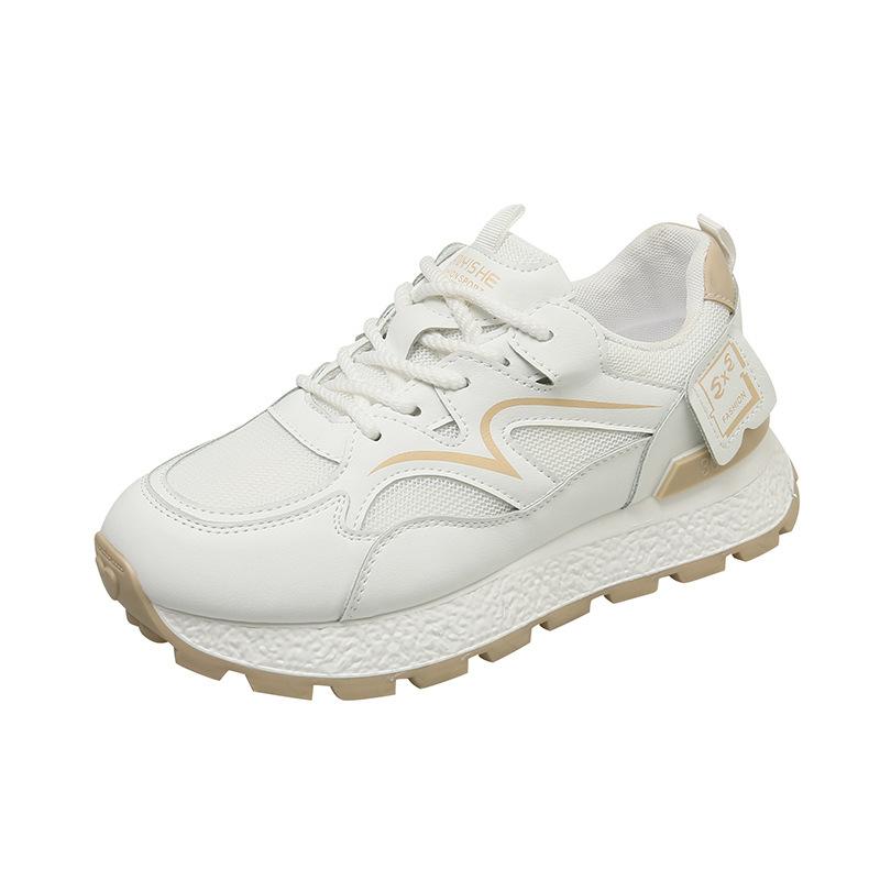 Sneakers women's 2025 new spring and autumn versatile ins trendy feet small mesh breathable dad shoes casual women's shoes