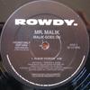12-дюймовая пластинка MR. МАЛИК - Малик продолжается RDP5059PROMO Rowdy Records 1995 США Рэп и Хип-хоп/R&B Б/у
