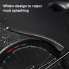 1 Set Bicycle Fender Lightweight Portable Full Cover Thick Widen Universal MTB Mountain Road Bike Front Rear Mud Guard Mudflap Bike Accessories