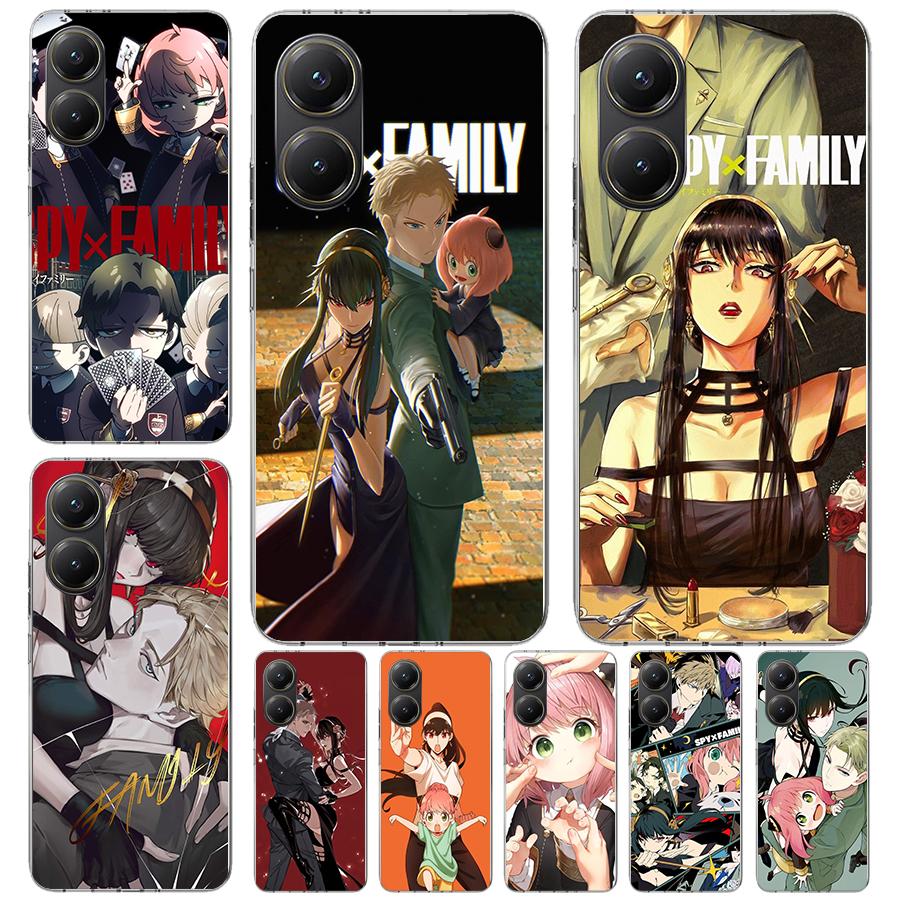 Аниме S-Spy Family Аня Мягкий чехол для телефона для Xiaomi Redmi 15C 15 13C 13 Poco X5 X6 X7 F7 Ultra M7 12C 12 10 10C 9C 9A 9T 9 Fundas