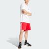 Adidas Оригинальные повседневные шорты Adicolor Firebird с эластичной талией, мужские низы, красные IM9421