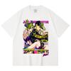 230 г/м² 100% хлопок Jojo_s Bizzare V1 Jotaro Jolyne Принт Унисекс Плотная хлопковая футболка