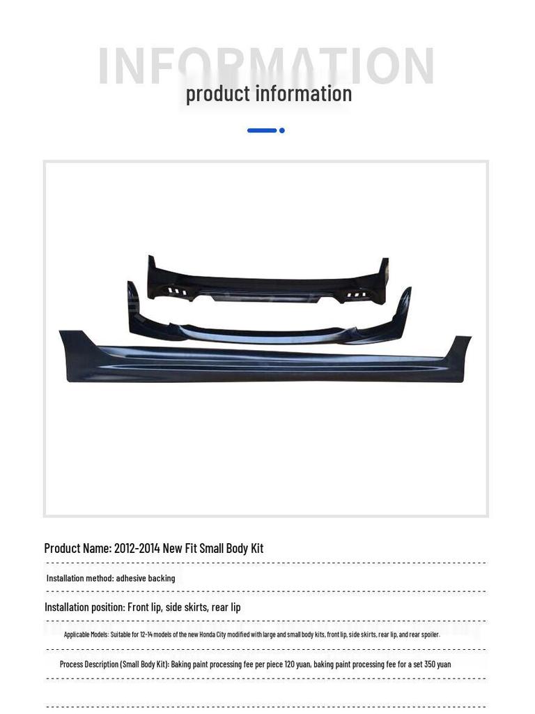 12-14 лет Новый Модель Подходит Маленький/Большой Комплект Кузова: Передний сплиттер, Задний диффузор, Пороги, Заднее антикрыло