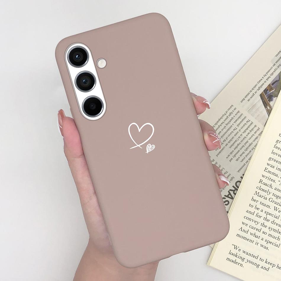 For Samsung A54 5G Case Cute Soft Silicone TPU Back Cover For Samsung GalaxyA54 A 54 Phone Case on SamsungA54 Coque Bumper Funda