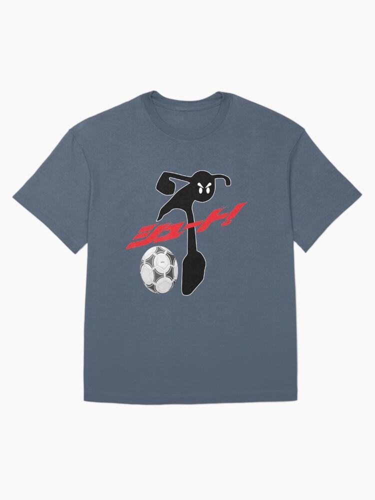 Captain Tsubasa Stickman Football Shoot Oversized Unisex T-Shirt