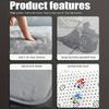 1Pcs Anti Fatigue Kitchen Rugs,  Egg and Rabbit Print Waterproof Non-Slip Thick Cushioned Kitchen Mat Heavy Duty Comfort Standing Mat for Kitchen