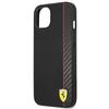 Ferrari Fehcp14Maxbk Iphone 14 Plus / 15Plus 6.7 Черный/Black Жесткий чехол Карбон