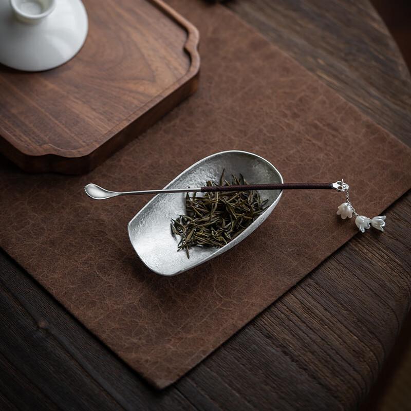 Ancient Tin Tea Scoop Set