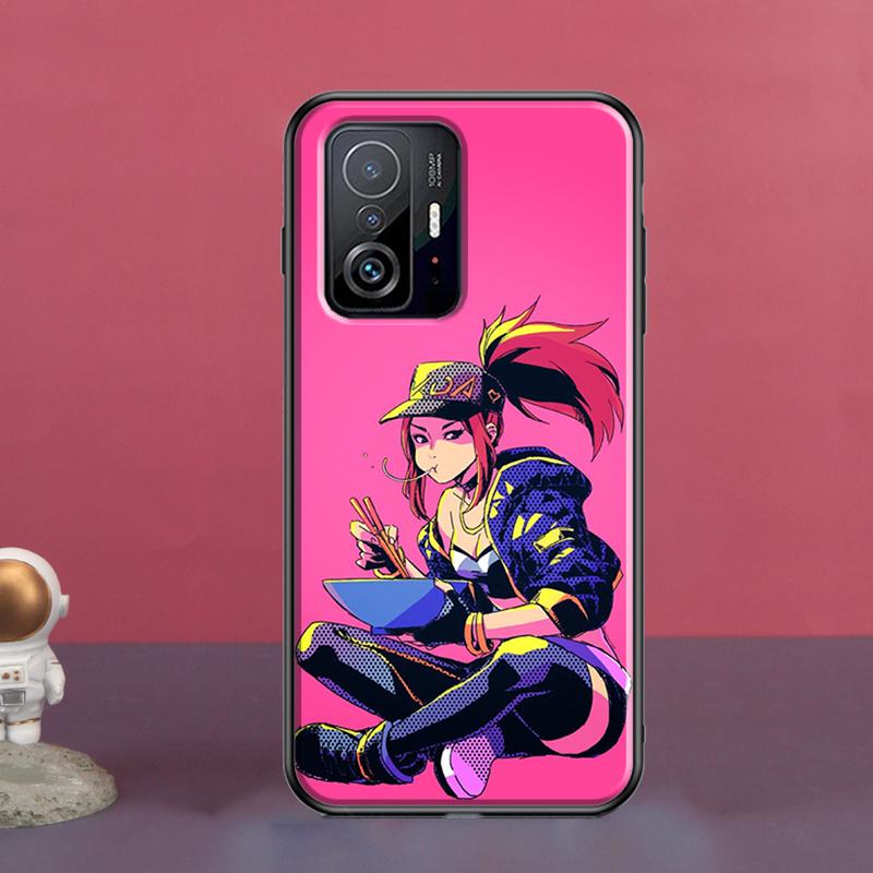 Чехол Kda Kaisa Ahri Akali для POCO X5 X3 F5 Pro X4 F4 GT M5s C40 F3 для Xiaomi 13 Lite 12 11T 12T Pro 12X