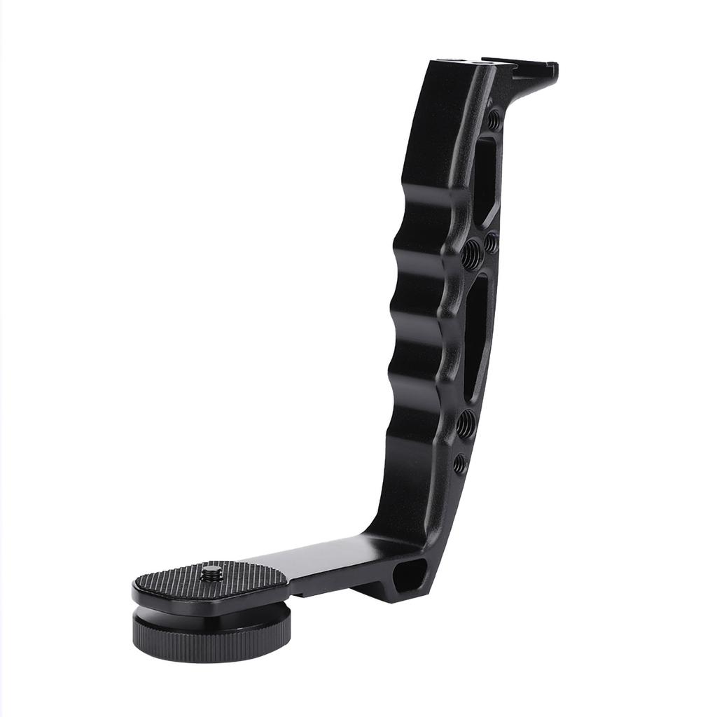 Aluminum Alloy L Bracket Extended Single Handle Grip for Zhiyun Crane 2 DJI Ronin S Gimbal