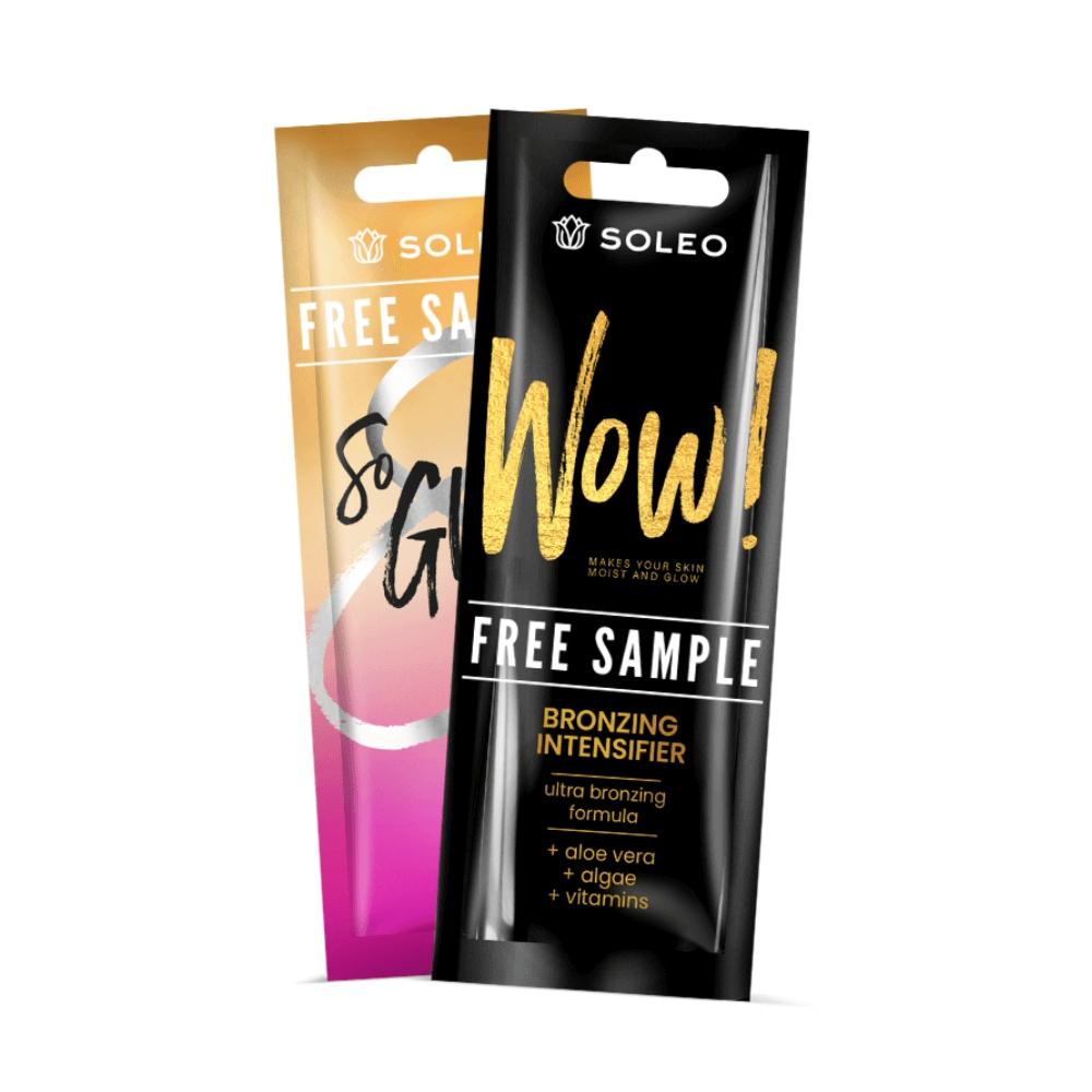 Soleo Black Bronzer 3x15ml Strong Bronzer Z + Freebies