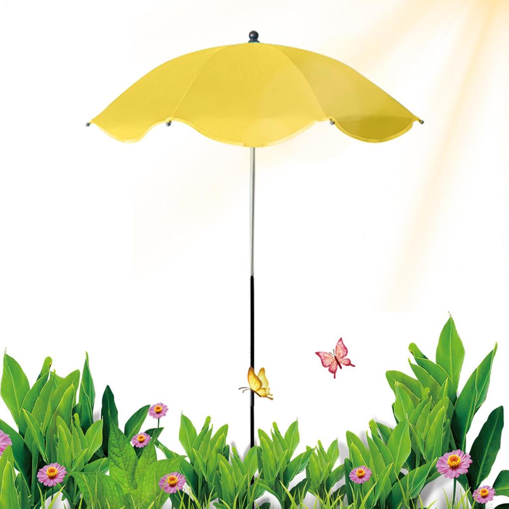 Уличный зонт для растений, теневой чехол, регулируемая высота, навес телескопический для сада, газона, патио, цветов в горшках, двора, многоразовый декор