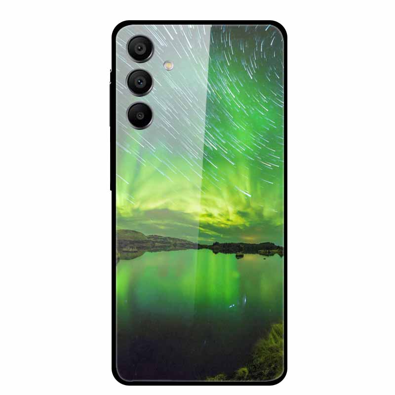 Закаленное Стекло Чехол для Samsung Galaxy A16 5G Задняя Крышка Жесткий Чехол для SamsungA16 Чехол для Телефона Fundas Крутой Защитный Милый Бампер