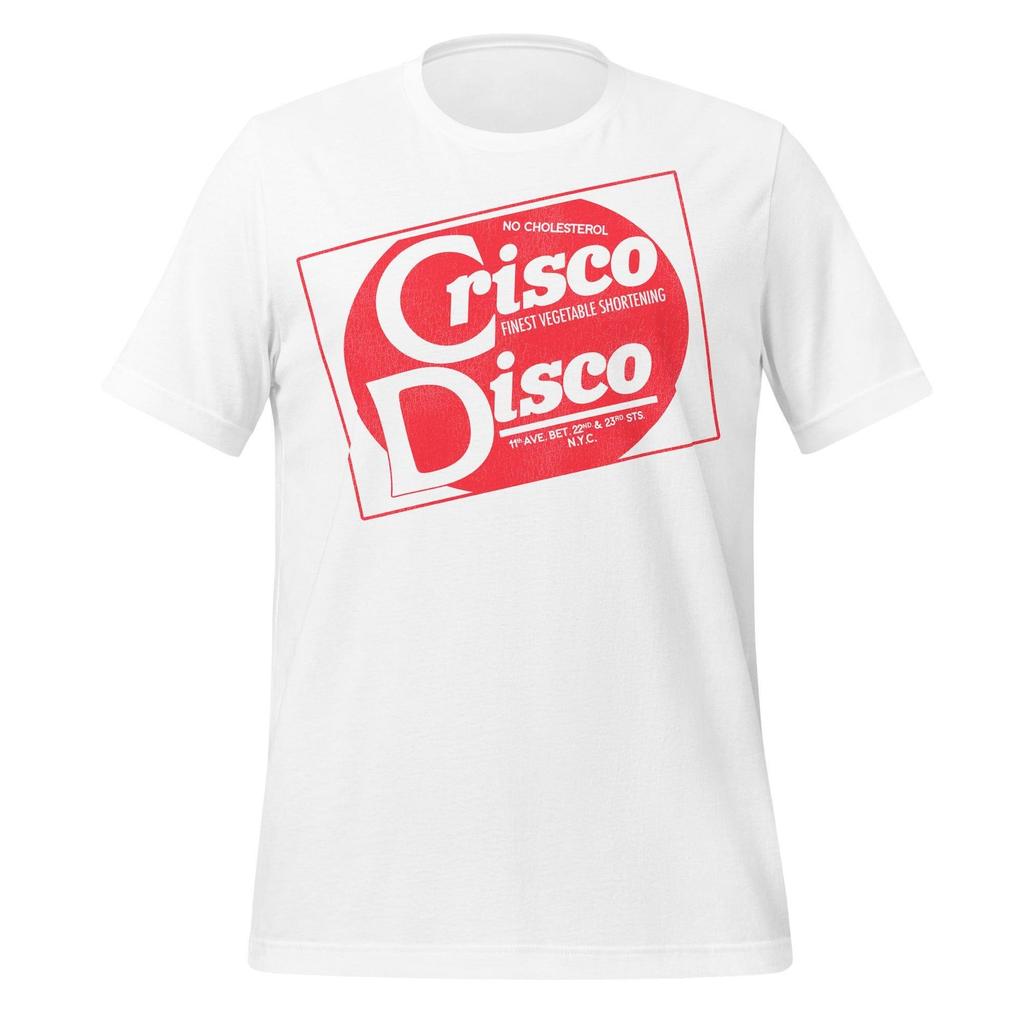Crisco Disco NYC T-Shirt - Retro 70s 80s Gay Nightclub Tee
