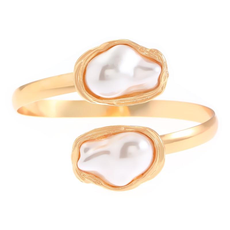 Baroque Irregular Pearl Jewelry Set Women - Necklace Earrings Ring Bracelet Choker