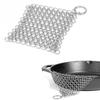 Circular Ring Cleaning Cookware Wok Kitchen Tool Pan Brush Cast Iron Cleaner Stainless Steel