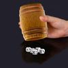 Dice Shaker Cup Entertainment Bucket Shape Professional Accessories Party Supplies for Game Night