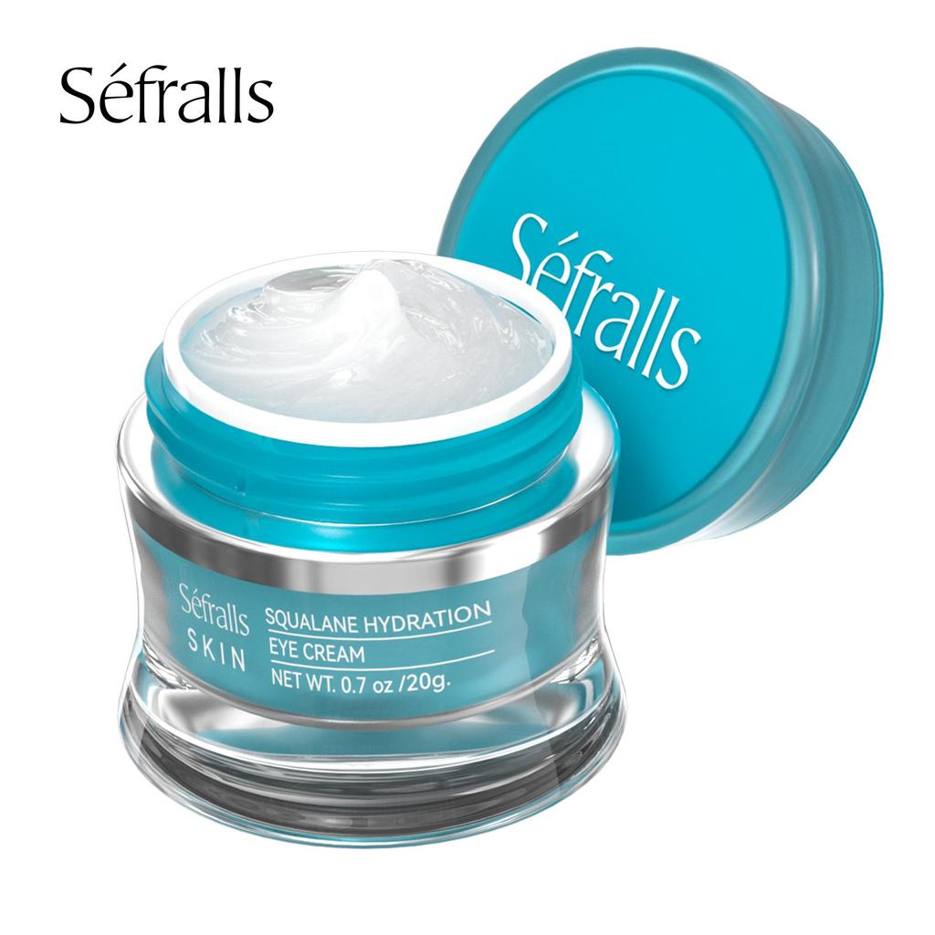 Крем для кожи вокруг глаз Séfralls Plant Squalane Hydration Eye Cream 20 г Увлажняющий и увлажняющий крем для кожи вокруг глаз с растительным скваланом