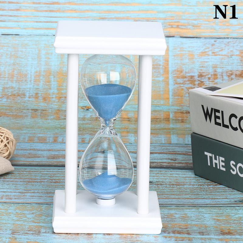 30 минут Песочные песочные часы Обратный отсчет времени Современные деревянные песочные часы Таймер для домашнего декора Украшения Reloj De Arena Подарки на год