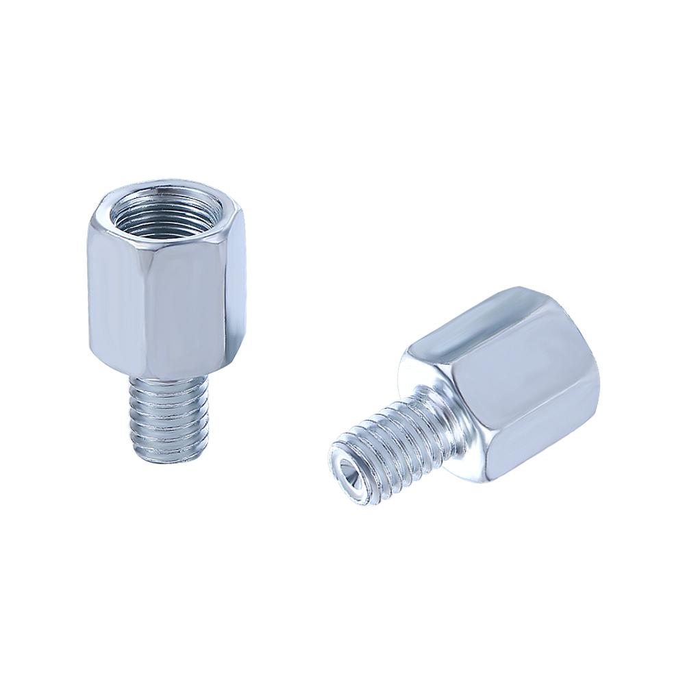 M8 Screw Scooter Motorcycle Thread Reducer Rear Mirror Adapters Rearview Mirror Conversion Screw