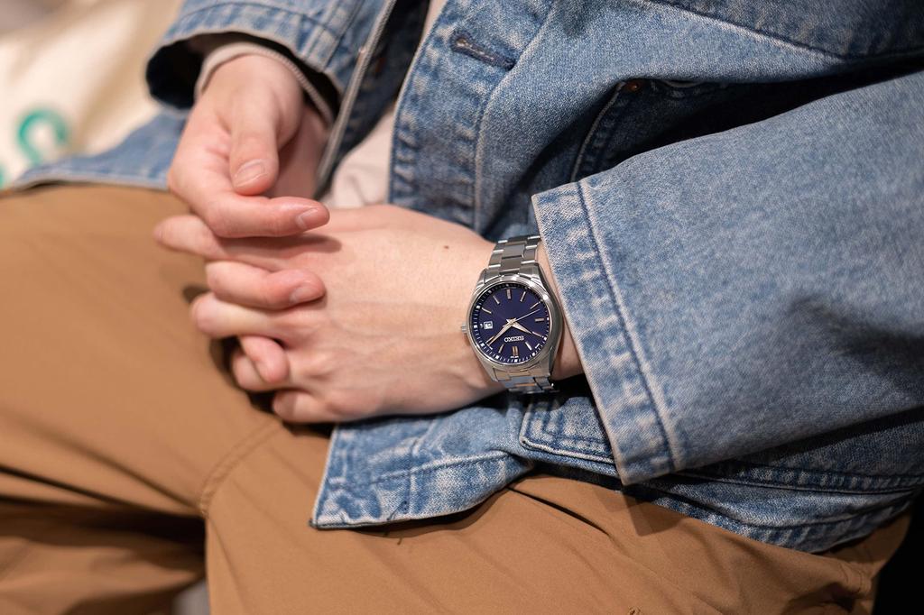 SEIKO SELECTION SBTM321 дата синий 10 АТМ водозащита нержавеющая сталь [Seiko Watch] Мужские наручные часы японского производства, с питанием от солнечной энергии, радиоуправляемые, календарь,