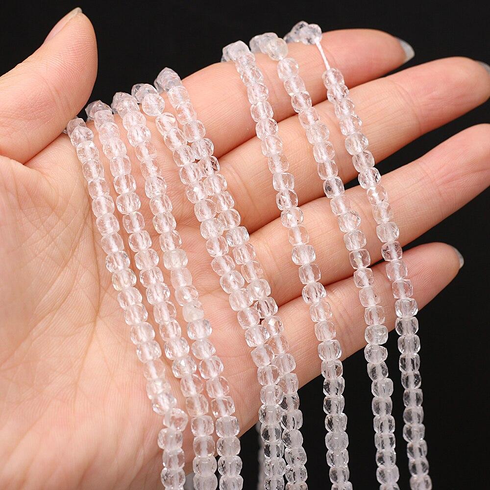 Бусины из натурального камня, граненые квадратные изолированные бусины, розовый кварц/малахит для DIY, ожерелье, браслет, серьги, ювелирные аксессуары