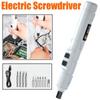 Электрическая отвертка с ручкой, USB аккумуляторная отвертка, мини-электрическая дрель, инструмент
