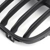 1 Pair Front Kidney Grille Grill For BMW 2016+ F48 F49 X1 X-Series Matte Black