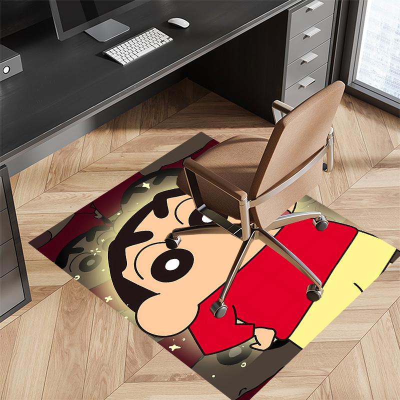 Crayon Shin-chan Printed Absorbent Washable Carpet, Non-Slip Bathroom Mats, Kitchen Rugs, Yoga Mat,Living Room Entrance, Camping Picnic Rugs