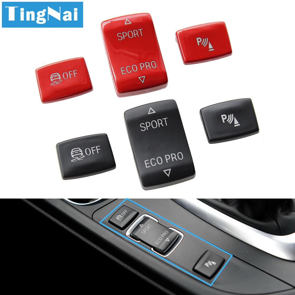 Автомобильный противоскользящий переключатель ESP Sport ECO Pro, кнопки радара, сенсорный ключ для BMW 1, 2, 3, 4 серии F20 F21 F22 F23 F30 F31 F34 F35 F32