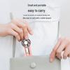 Rechargeable High-Speed Portable USB Handheld Fan with Long Battery and Digital Display for Outdoor Use